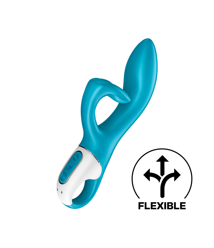 Vibromasseur rabbit bleu USB Embrace Me Satisfyer - CC597792